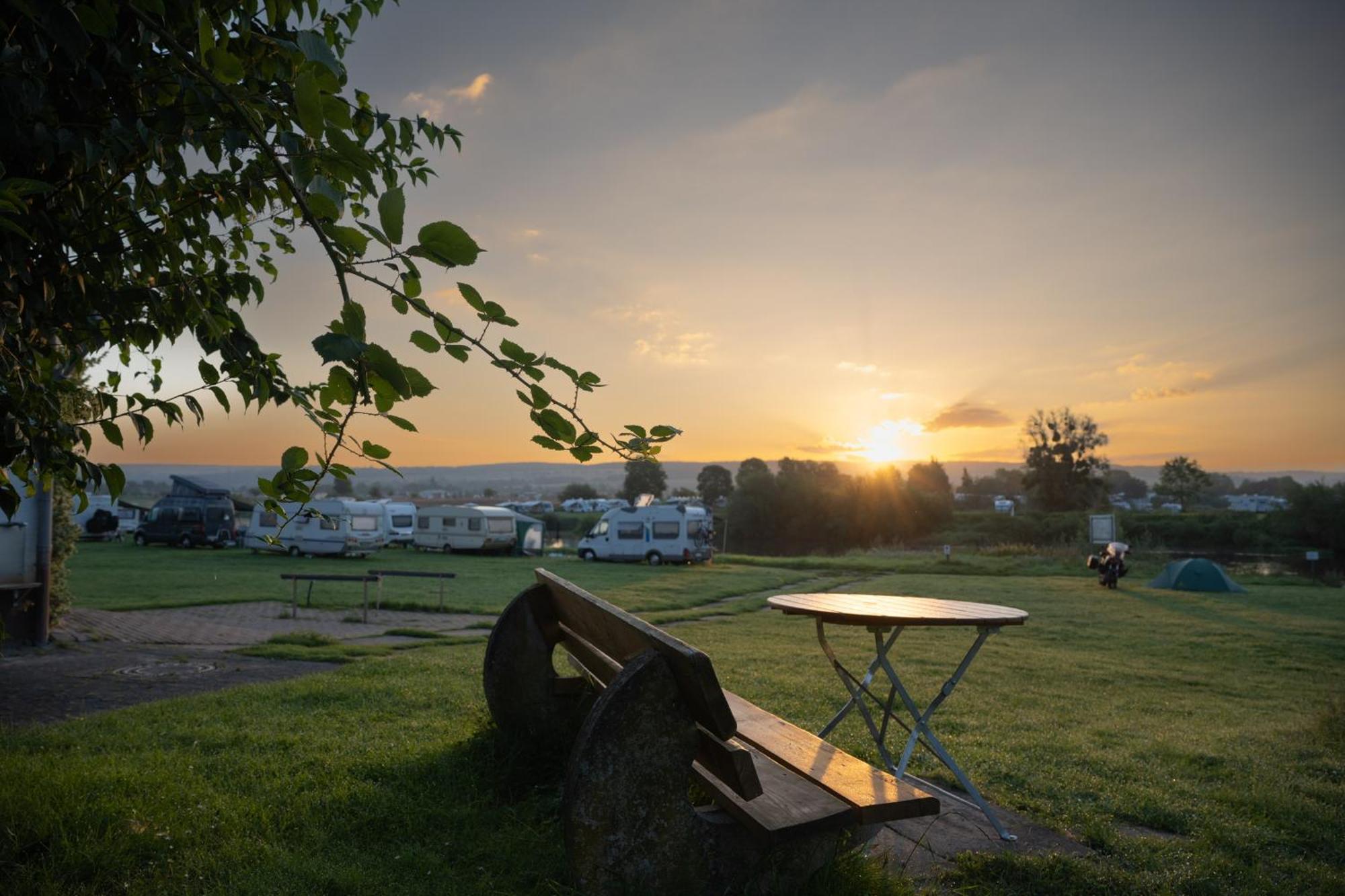 Camping Am Bootshaus Beverungen Ngoại thất bức ảnh